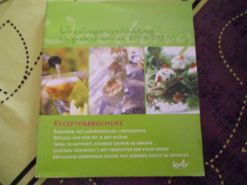 kookboek Receptenbrochure, Livres, Livres de cuisine, Comme neuf, Enlèvement ou Envoi
