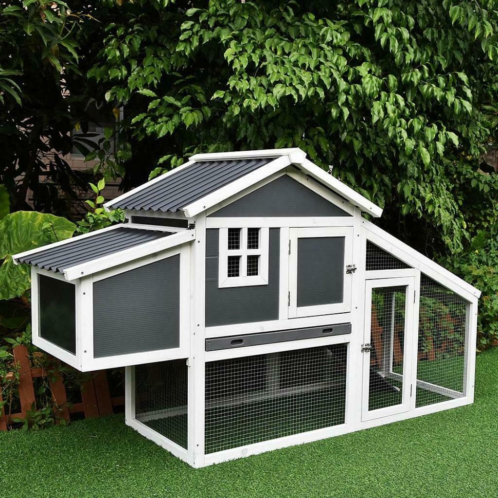 Poulailler avec pondoir abri poule XXL coq enclos poule NEUF, Envoi, Neuf, Poulailler