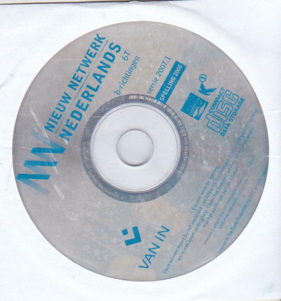 CD-rom. Nieuw Netwerk Nederlands 6T b-richtingen;, Boeken, Ophalen of Verzenden, Zo goed als nieuw, Overige niveaus, Nederlands