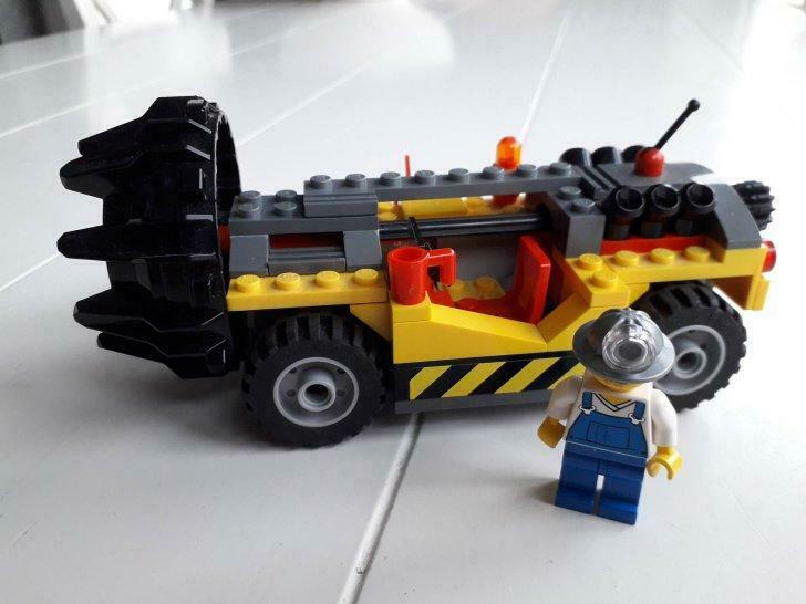 Lego mining boortruck van set 4204, Ophalen of Verzenden, Gebruikt, Losse stenen, Lego