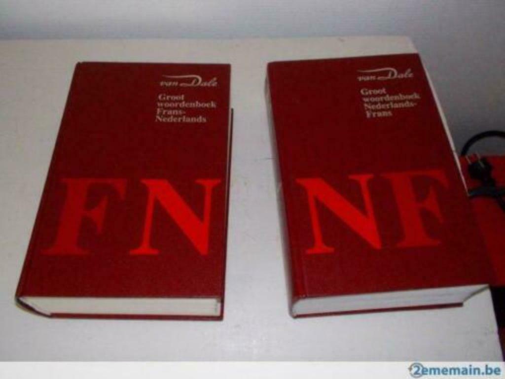 dictionnaire van Dale français-néerlandais, Livres, Enlèvement