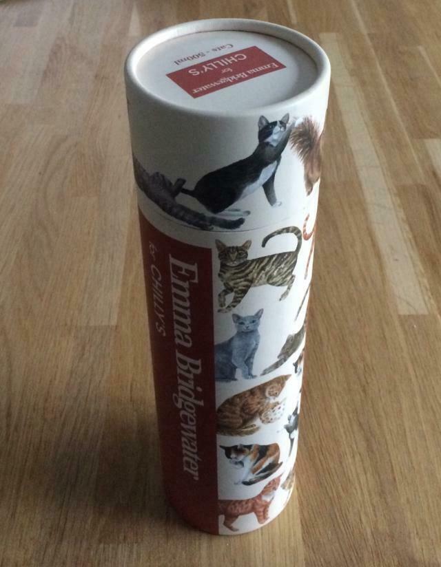 boîte de rangement tube chat chat chats carton, Collections, Collections Animaux, Enlèvement ou Envoi, Comme neuf, Chien ou Chat
