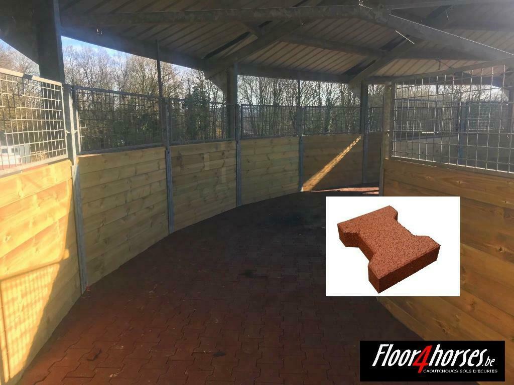 Pavés caoutchouc écuries chevaux, Dieren en Toebehoren, Stalling en Weidegang, Accessoires