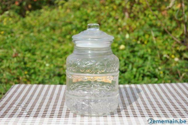 ancien bocal a bonbon en verre, Enlèvement