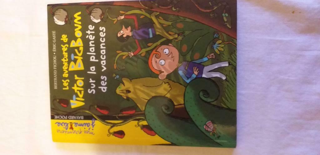 Jaime lire sur la planete des vacances, Enlèvement ou Envoi, Fiction général, Utilisé, Bertrand Fichou et Eric Gaste