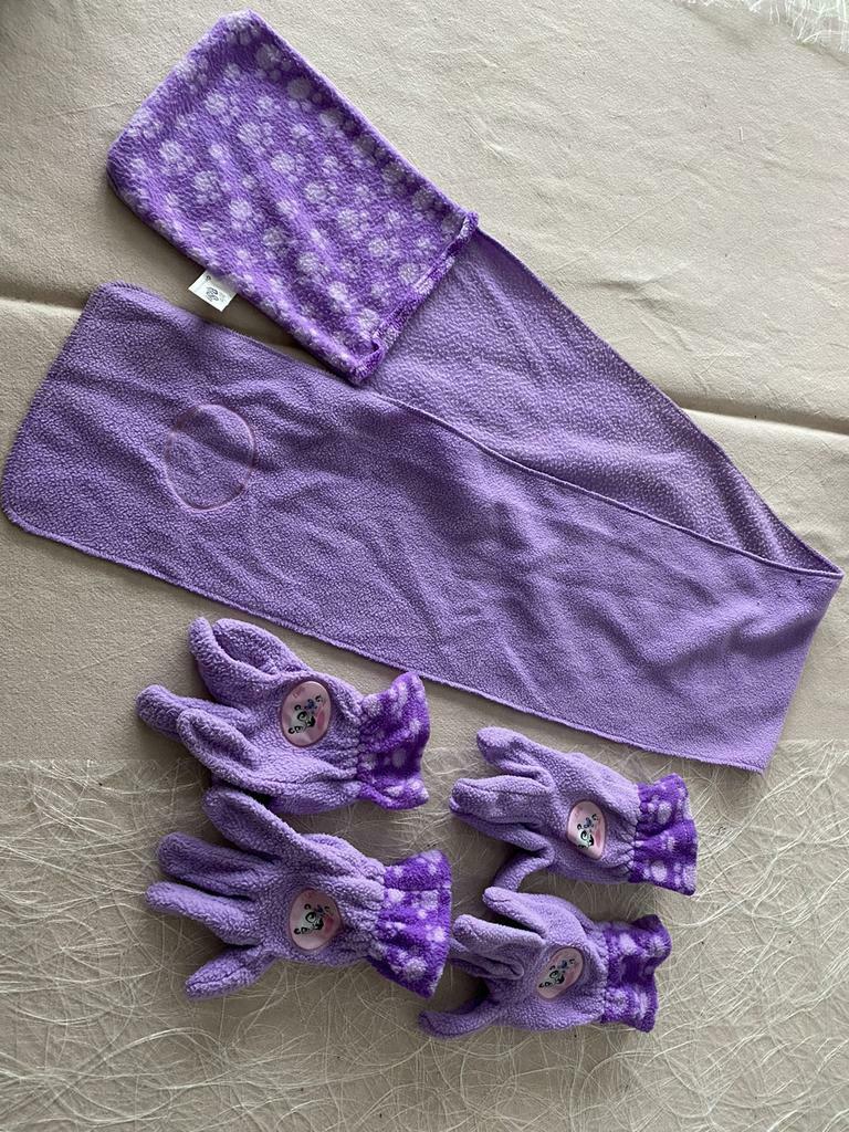 Écharpe et 2 paires de gants PetShop, Enlèvement ou Envoi, Ensemble, Utilisé, PetShop