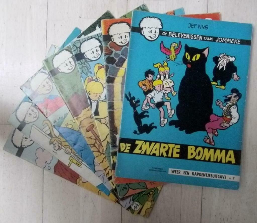 strips Jommeke (ongekleurd), Enlèvement ou Envoi