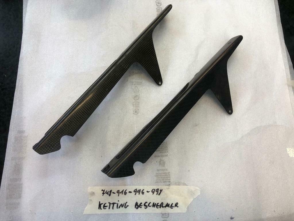 DUCATI 748-916-996-998 CARBON carter de chaîne, Motos, Enlèvement ou Envoi, Utilisé
