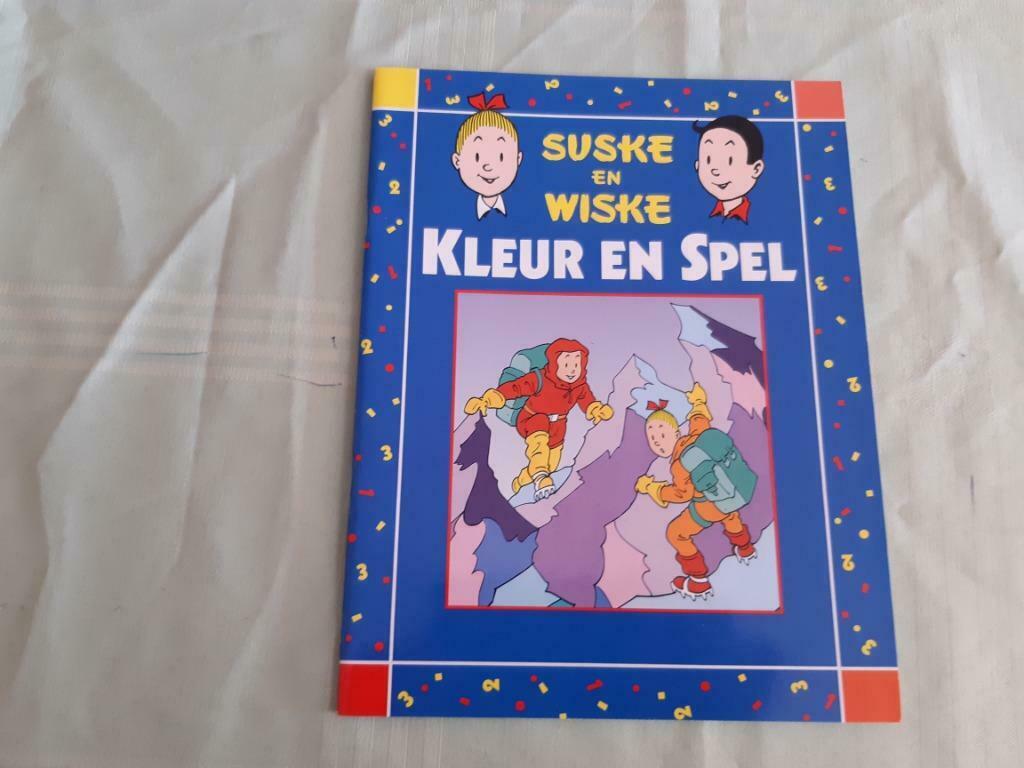 Suske en Wiske.Kleur en spel.1., Eén stripboek, Ophalen of Verzenden, Nieuw