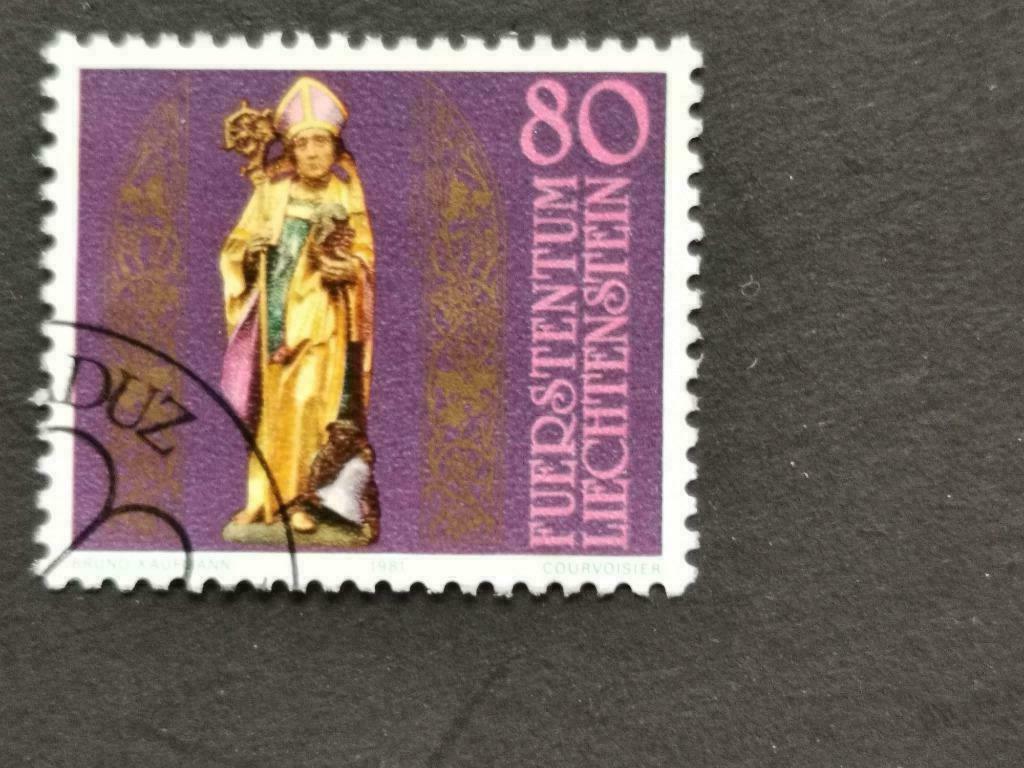 Liechtenstein 1981, Postzegels en Munten, Verzenden, Gestempeld