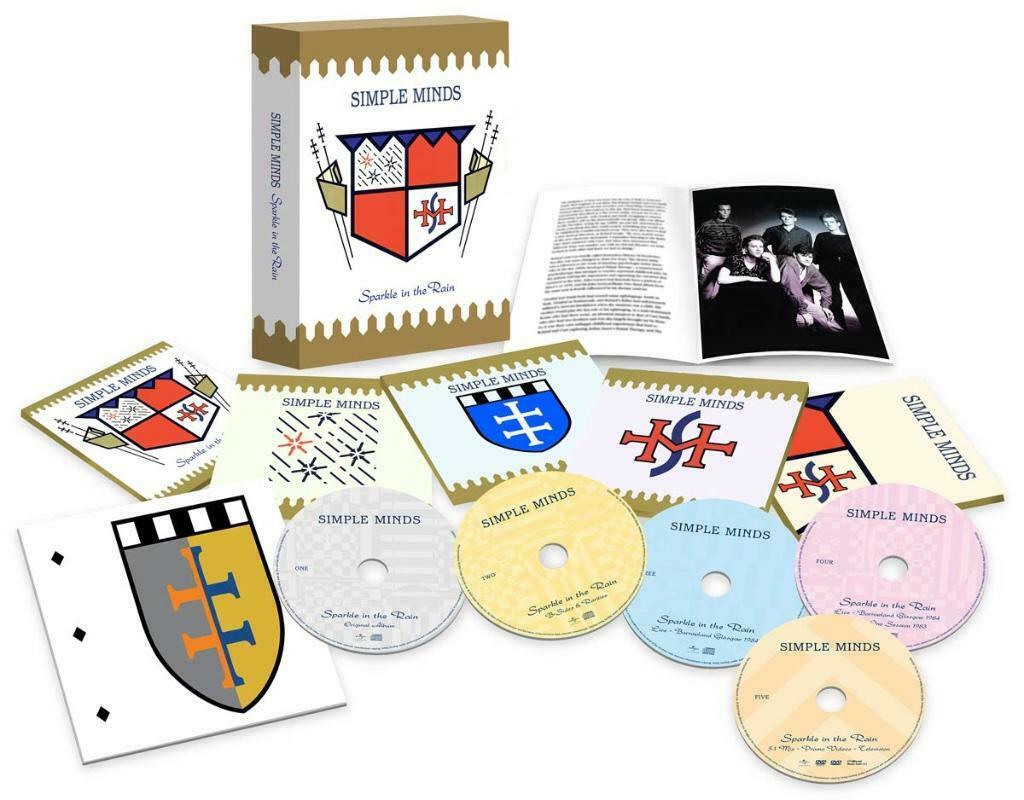 4Cd+Dvd Box Simple Minds Sparkle In The Rain incl Live NIEUW, Ophalen of Verzenden, Nieuw in verpakking, Boxset