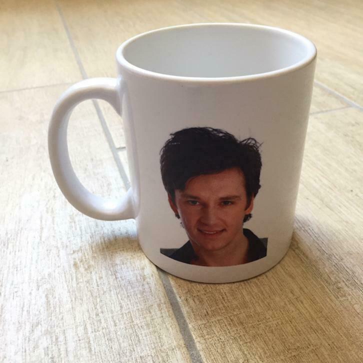 Tas/kop/mok Davy Gilles, Verzamelen, Ophalen of Verzenden, Nieuw