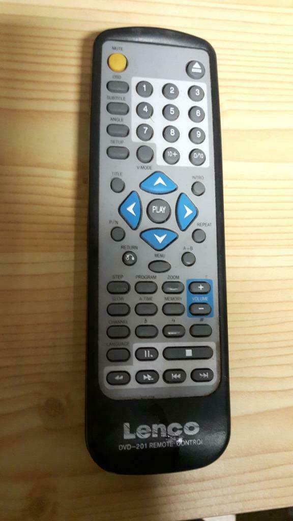 Afstandsbediening LENCO DVD-201, Enlèvement ou Envoi, Utilisé, Lecteur DVD, Autres marques