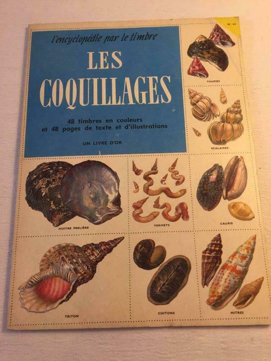 Encyclopédie par le timbre - Les Coquillages - 1958 -, Antiquités & Art