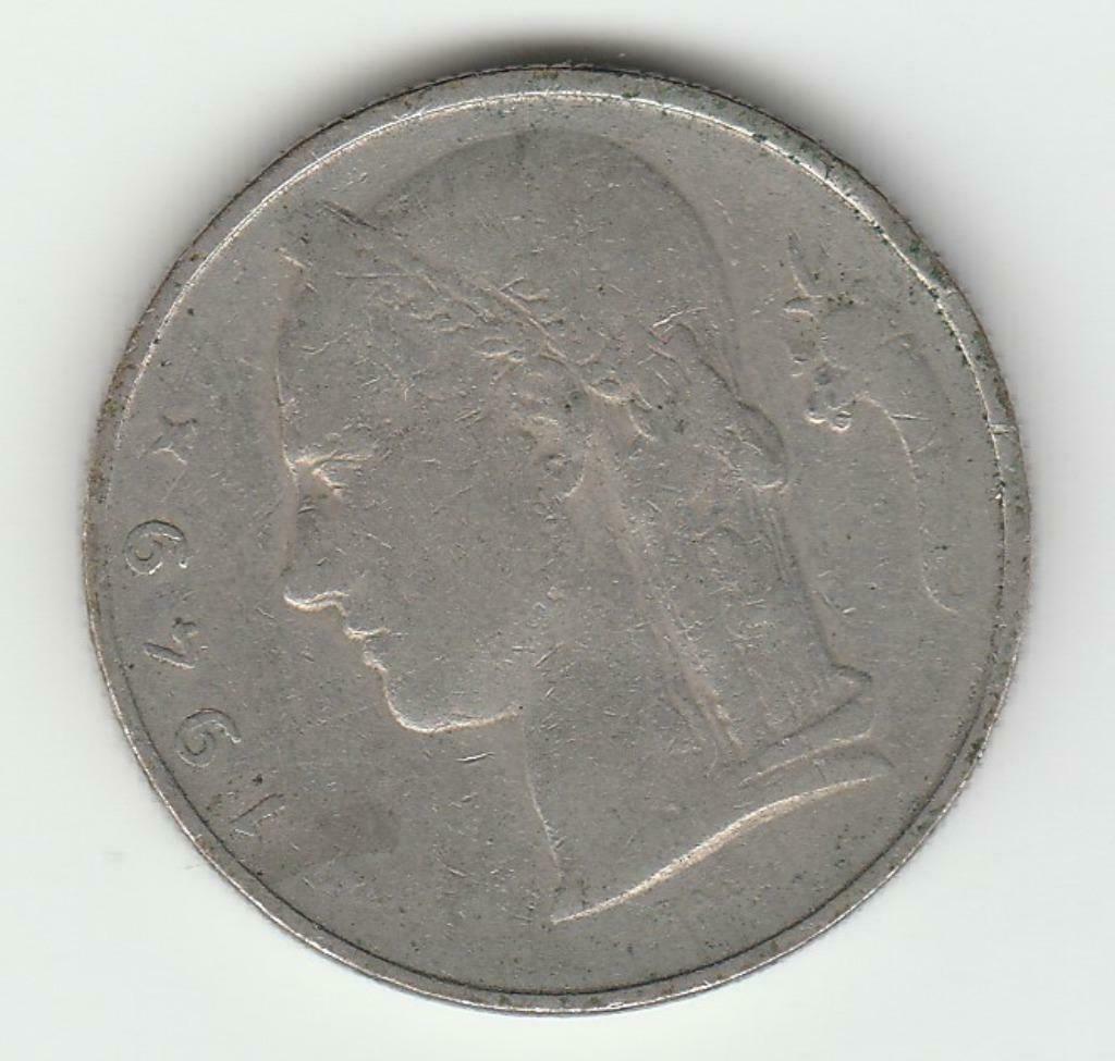 5  frank 1949, 1950, 1977 België 3 stuks, Enlèvement ou Envoi, Autre, Monnaie en vrac