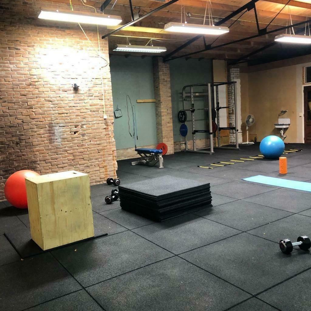 ZWARE Rubber SPORTTEGELS 100x100x3cm EUROPEES PRODUCT, Sport en Fitness, Fitnessmaterialen, Nieuw, Overige typen, Ophalen of Verzenden