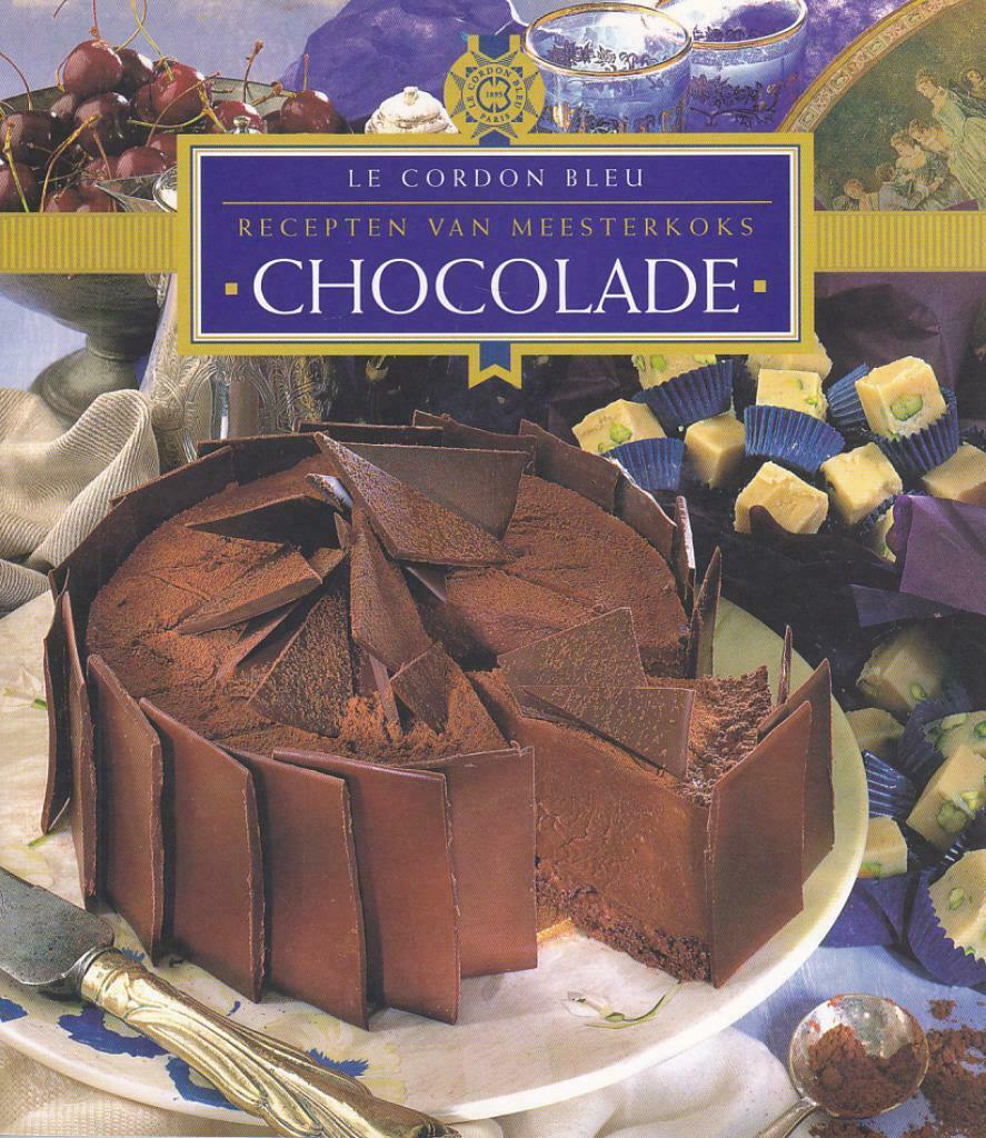 Le cordon bleu; Recepten van meesterkoks. Chocolade., Neuf, Gâteau, Tarte, Pâtisserie et Desserts, Enlèvement ou Envoi, Europe