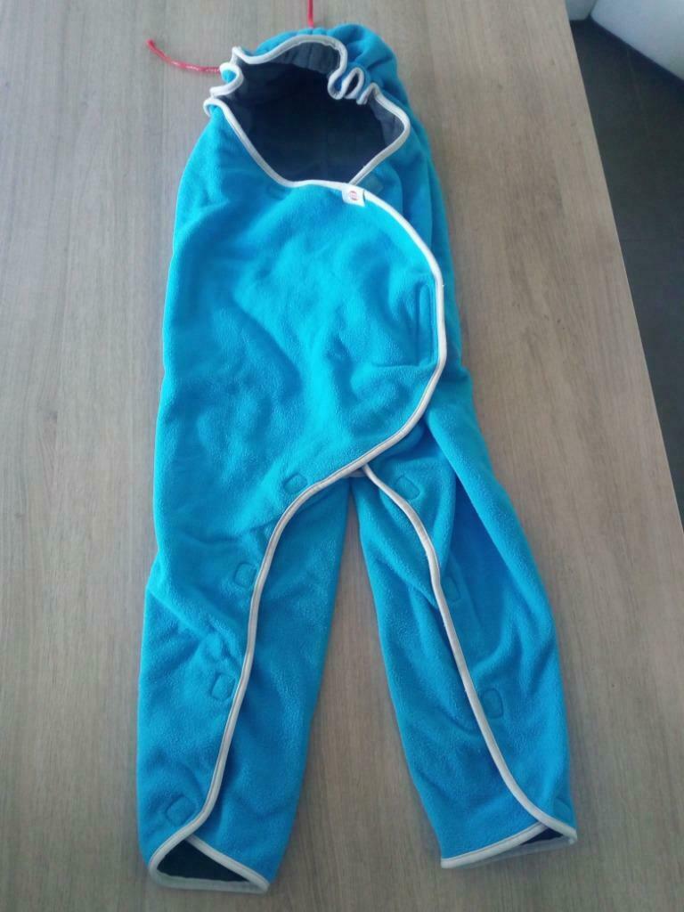 Wikkeldeken Lodger blauw/grijs, Kinderen en Baby's, Ophalen, Zo goed als nieuw, Bakerzak of Bakerdoek