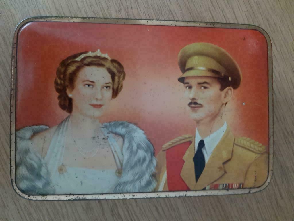 Boîte du Pr. Joséphine-Charlotte avec le Grand-Duc Jan de Lu, Enlèvement ou Envoi, Utilisé, Autres types