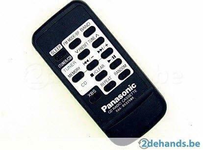 afstandsbediening  panasonic rak rx 929, Ophalen of Verzenden, Gebruikt