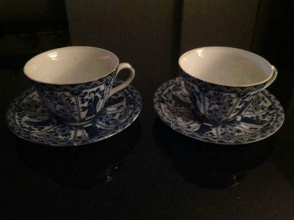 Vintage theekopjes, Ophalen