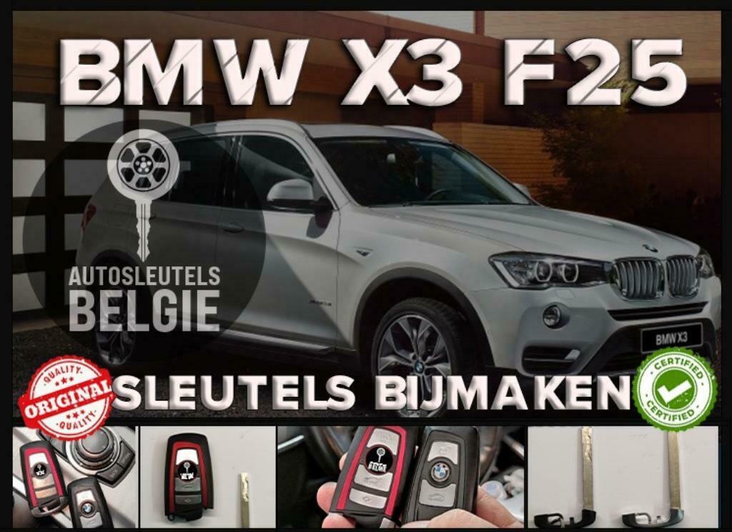 BMW X3 F25 sleutels, Ophalen of Verzenden, Nieuw, Smart