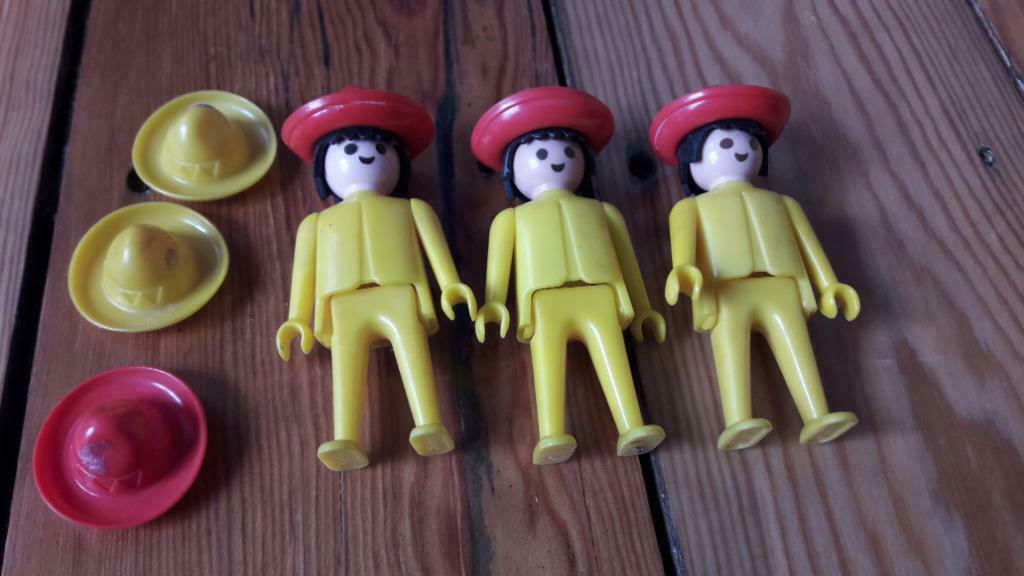 Playmobil mexicains années 70, Enlèvement ou Envoi, Utilisé, Ensemble complet