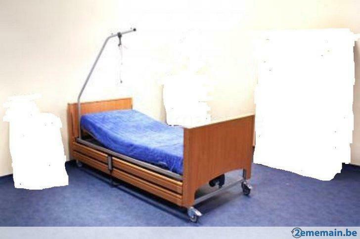 lit electrique complet, Enlèvement, Utilisé