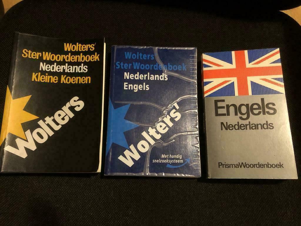 Woordenboeken Nederlands en Engels ( ne/en + en/ne ). 3stuks, Boeken, Ophalen of Verzenden, Gelezen, Koenen of Wolters, Engels