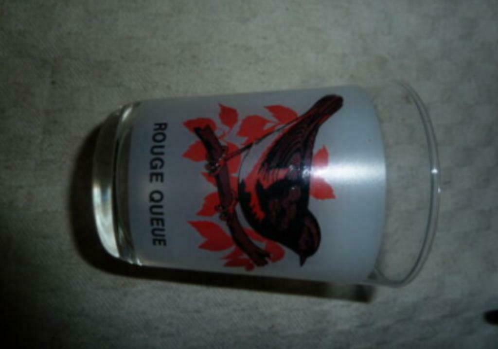 #N Borrel glas " ROUGE QUEUE ", Ophalen of Verzenden, Nieuw, Borrel- of Shotglas