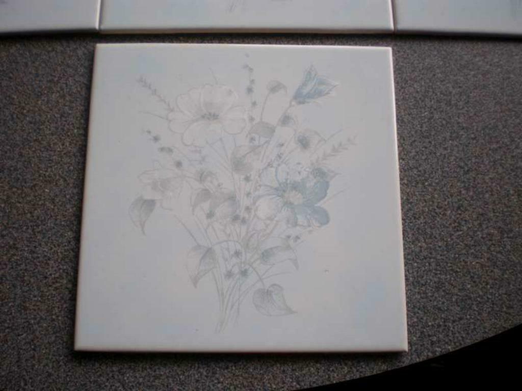 7 nieuwe tegels of siertegels, Wandtegels, Nieuw, Minder dan 20 cm, Minder dan 20 cm