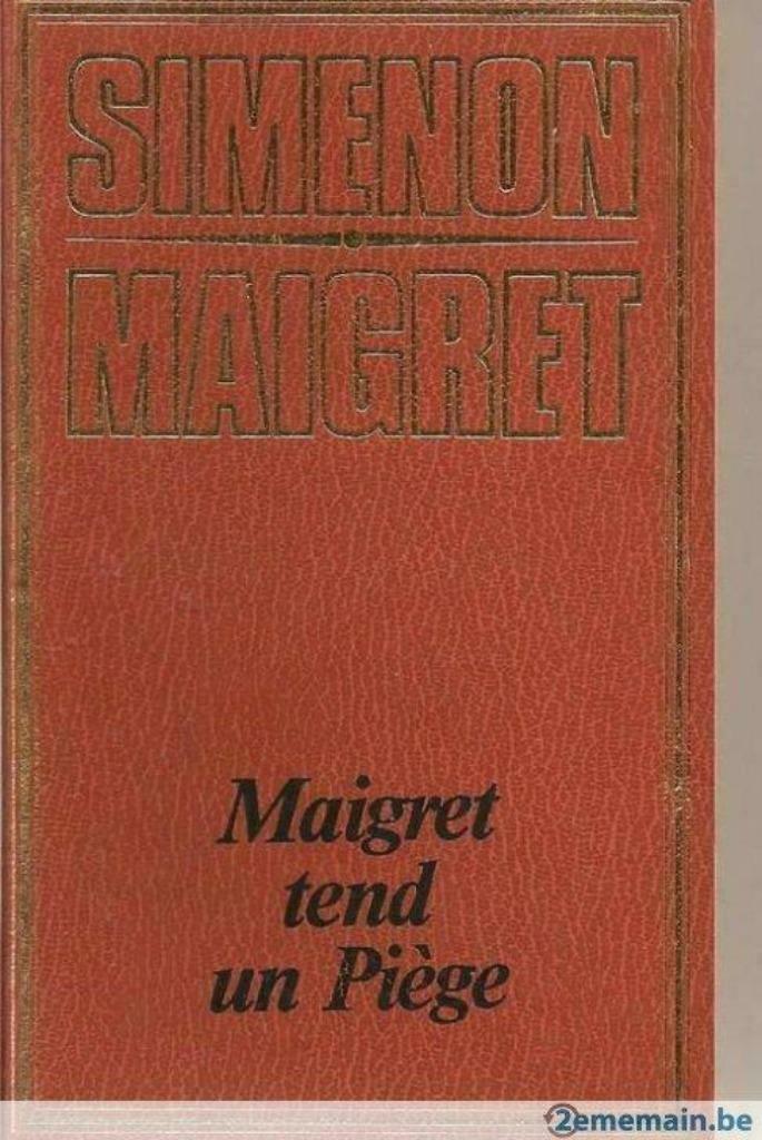 Maigret tend un piege, Ophalen of Verzenden, Gelezen