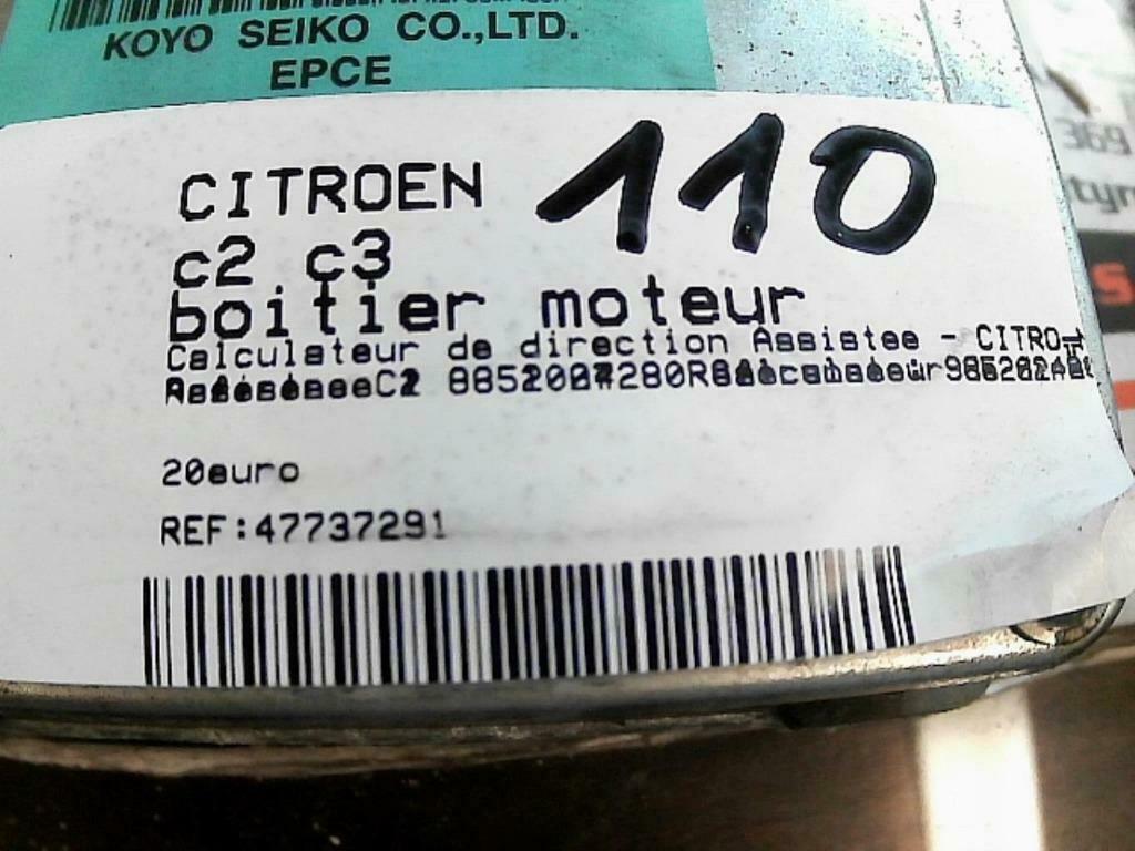 Boitier moteur Citroën C2 & C3  9652024280 (110), Enlèvement ou Envoi, Utilisé, Citroën