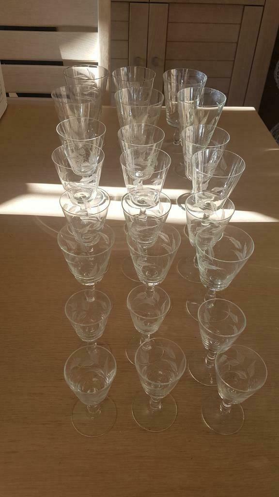 Verres en cristal