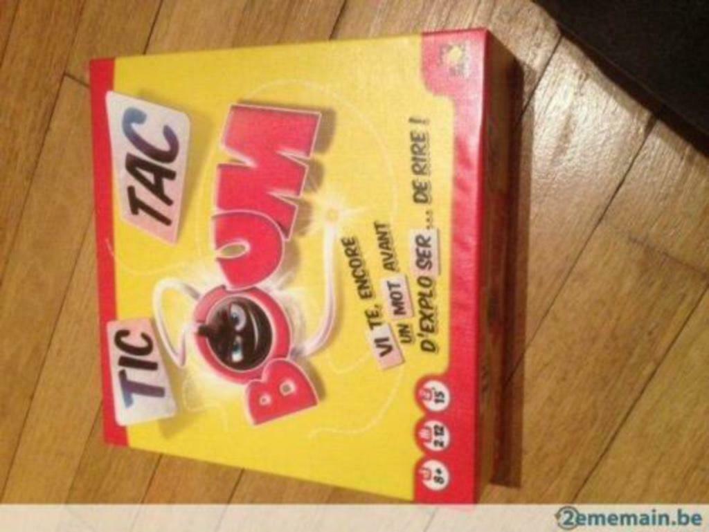 jeu tic tac boum, Enlèvement