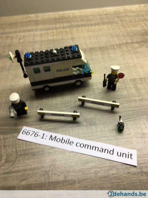 Lego 6676 Mobile command unit, Ophalen of Verzenden, Gebruikt, Lego