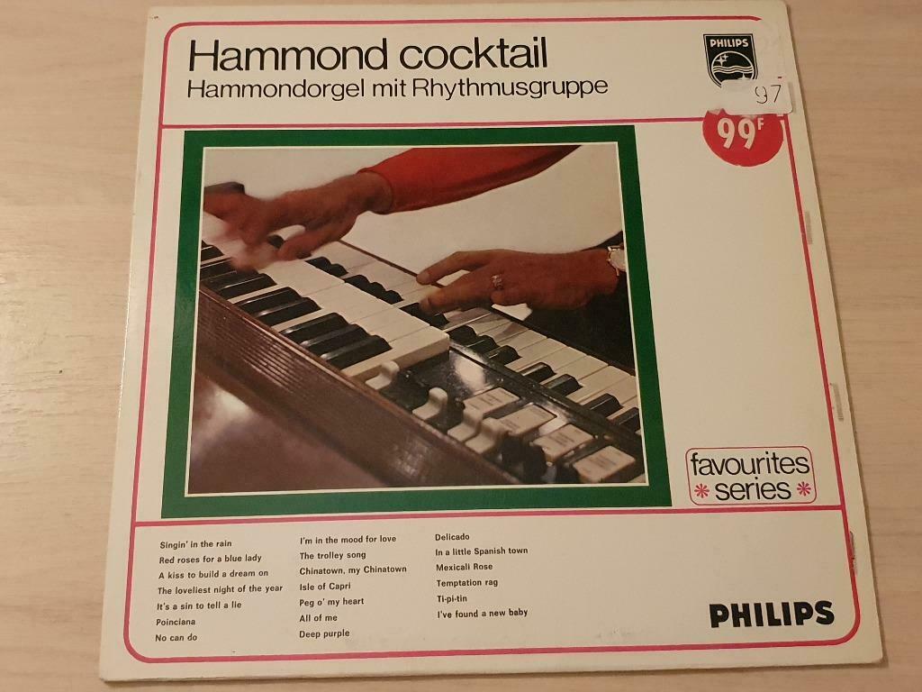 Disque vinyl 33 tours Hammond Cocktail, Enlèvement ou Envoi