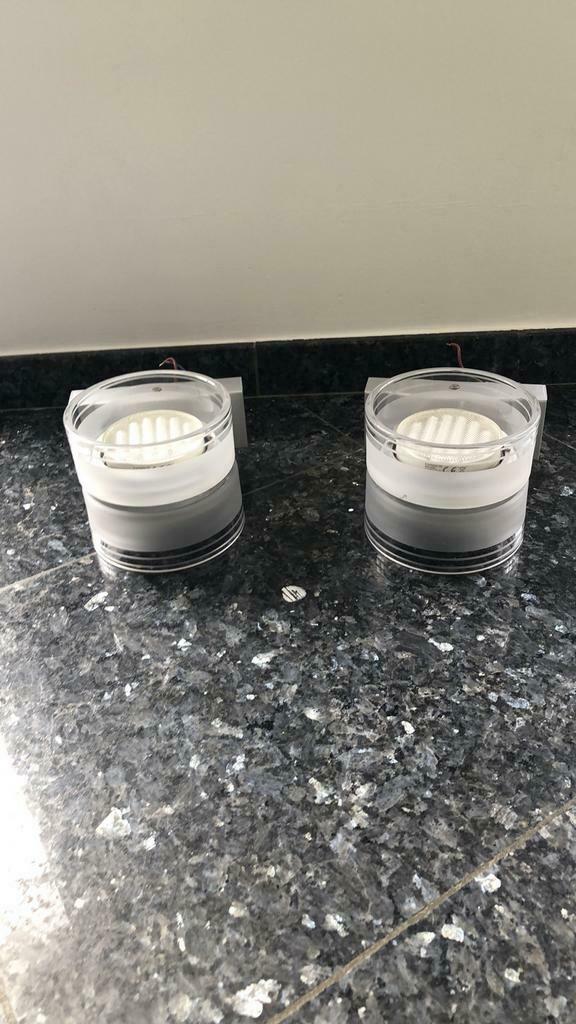 2 wandlampen Massive, Huis en Inrichting, Ophalen of Verzenden, Gebruikt