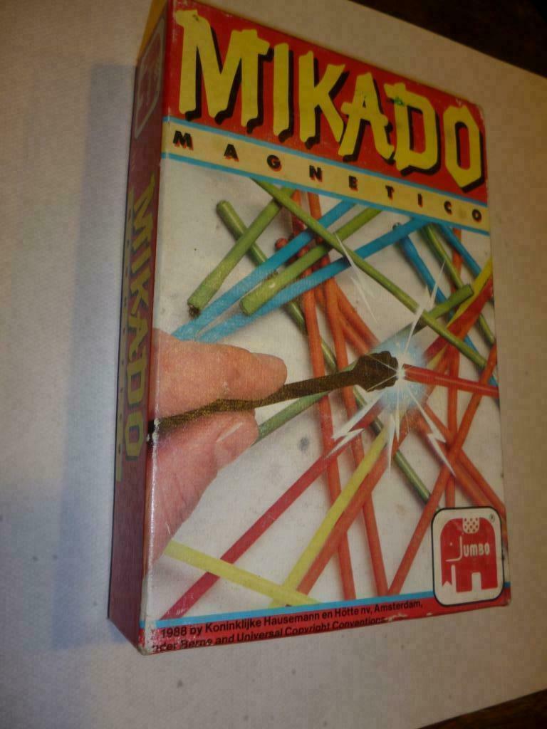 Oud gezelschapsspel MIKADO Magnetico Jumbo sixties, Ophalen, Gebruikt