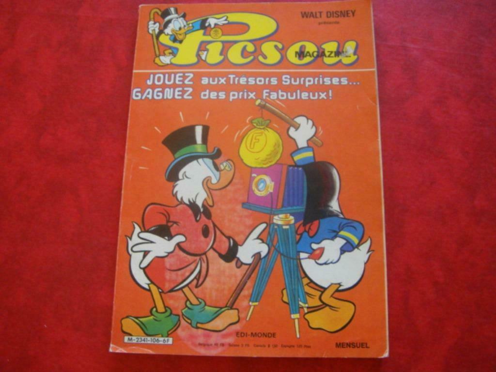 BD Ancienne. "Picsou Magazine". N° 106., Enlèvement ou Envoi, Utilisé