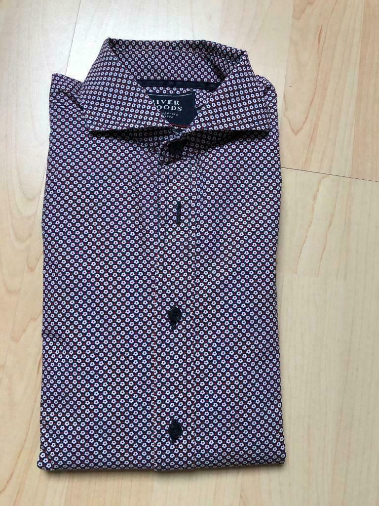 Jongenshemd River Woods 10 jaar, Kinderen en Baby's, Kinderkleding | Maat 140, River Woods, Overhemd of Blouse, Ophalen of Verzenden