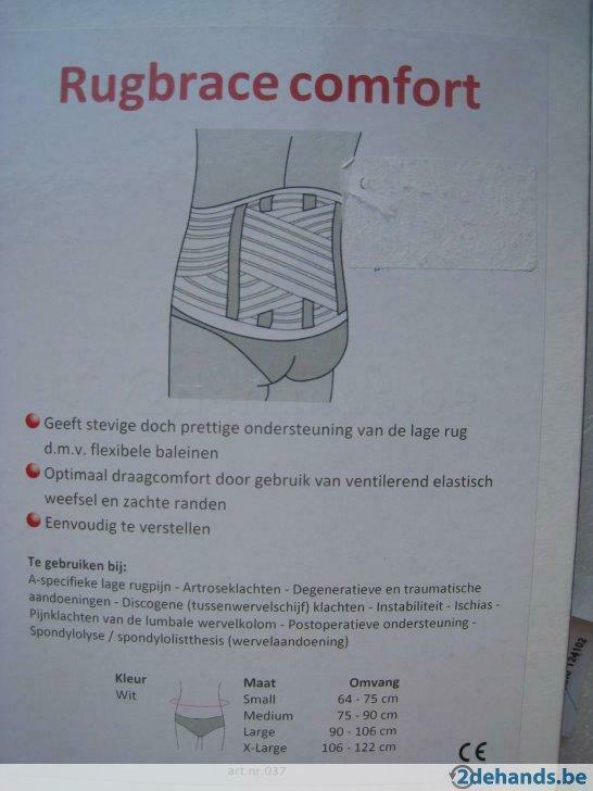 rugbrace comfort GM nieuw !, Ophalen, Nieuw