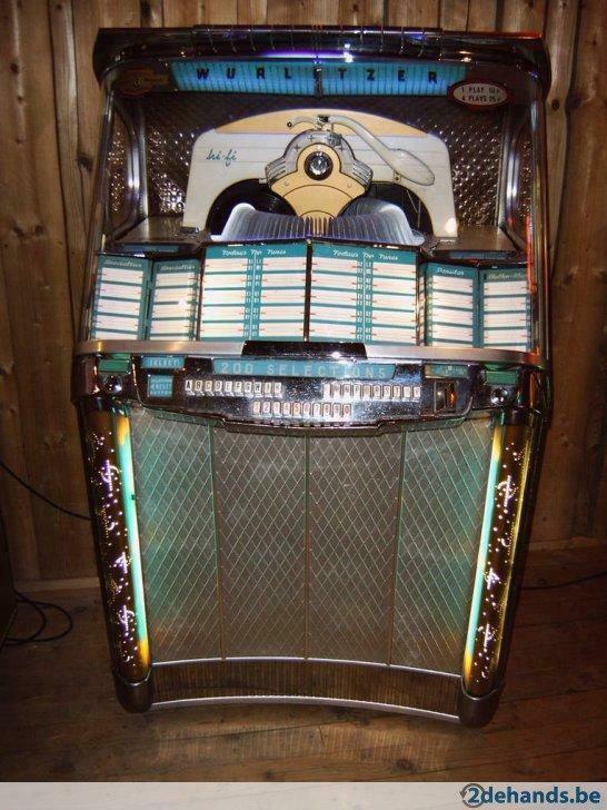 TE KOOP  wurlitzer 2100  met boekjes zondagmiddag en afspr, Ophalen of Verzenden, Zo goed als nieuw, 1950 tot 1960, Overige merken