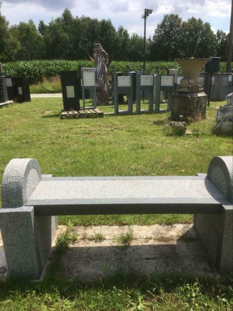 tuinbank en tuintafel in GRANIET, Tuin en Terras, Ophalen of Verzenden, Nieuw