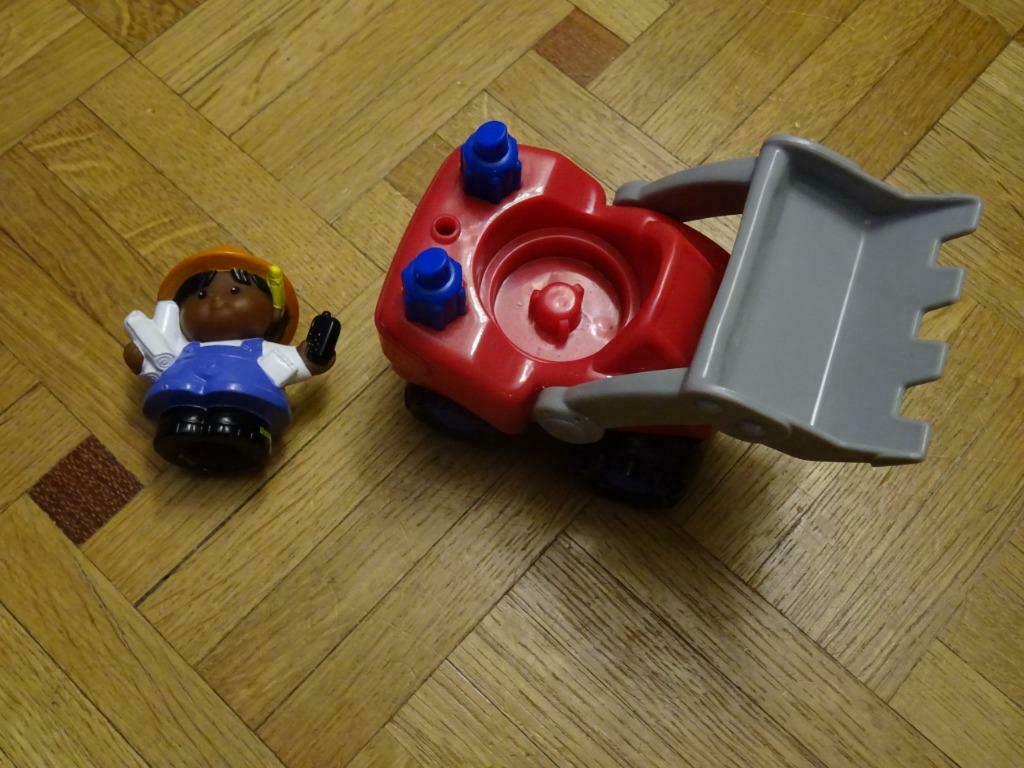 Petite voiture de chantier Little People, Enlèvement, Utilisé, Voiture ou Véhicule