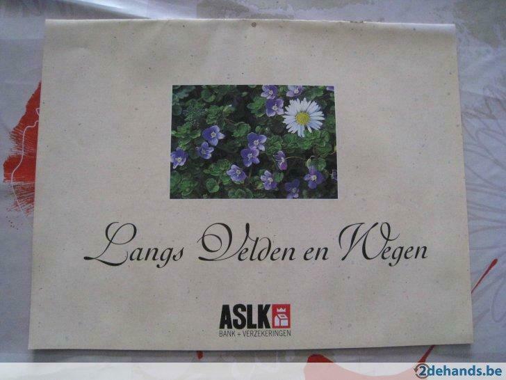 Kalender "langs velden en wegen" (1995) / gratis, Diversen, Agenda's, Ophalen of Verzenden