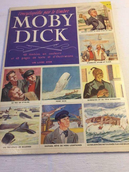 Encyclopédie par le timbre - Moby Dick - 1957 -, Antiquités & Art