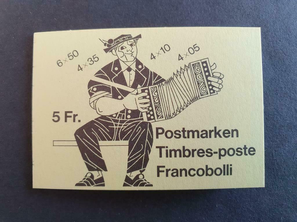 ZWITSERLAND - "AANGEPASTE" ZEGELBOEKJE, Ophalen of Verzenden, Postfris