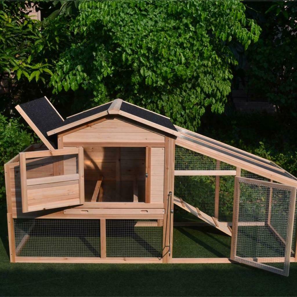 Poulailler XXL poules maison poule coq abri poules clapier, Envoi, Neuf, Poulailler