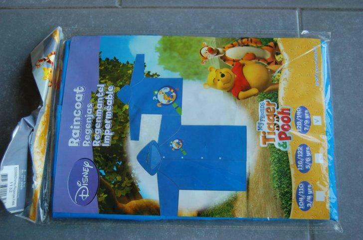 Winnie de Poeh-Regenjas-128/140-pvc-Nieuw, Ophalen of Verzenden, Nieuw, Jas